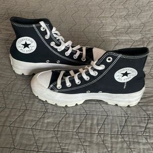 CONVERSE hi top platform